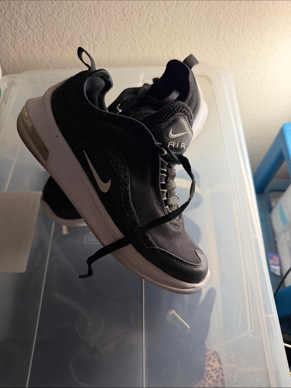 Nike Black and White Air Casual Trainers
